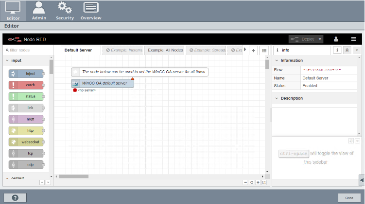 sammentrækning cigaret Temerity IIoT | Edge: WinCC OA now Supports Node-RED – KAASM